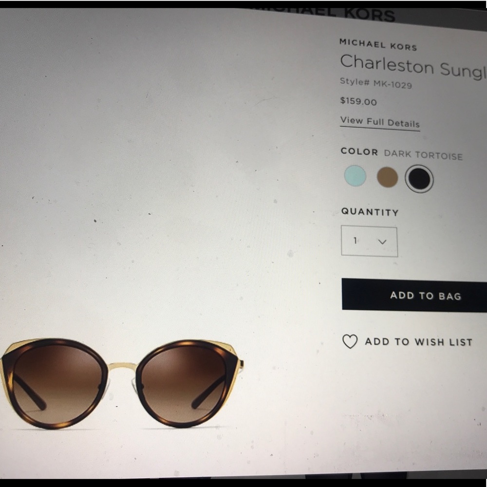 Michael Kors Charleston sunglasses